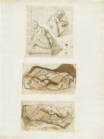 ITALIAN SCHOOL, 17TH CENTURY Collection of 15 drawings from the Cassiano dal Pozzo Museo Cartaceo.
